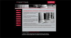 Desktop Screenshot of criminallawyermelbourne.com.au